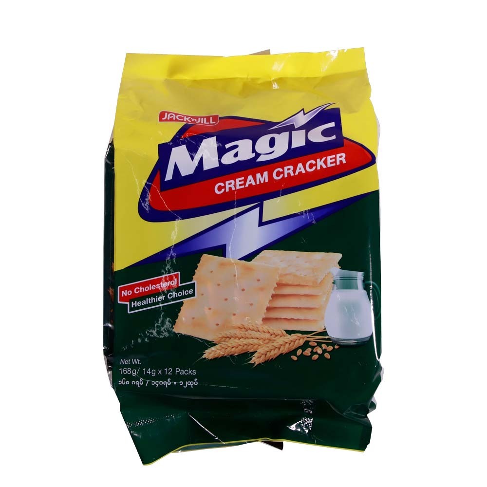 Jack&Jill Magic Cream Cracker 168G