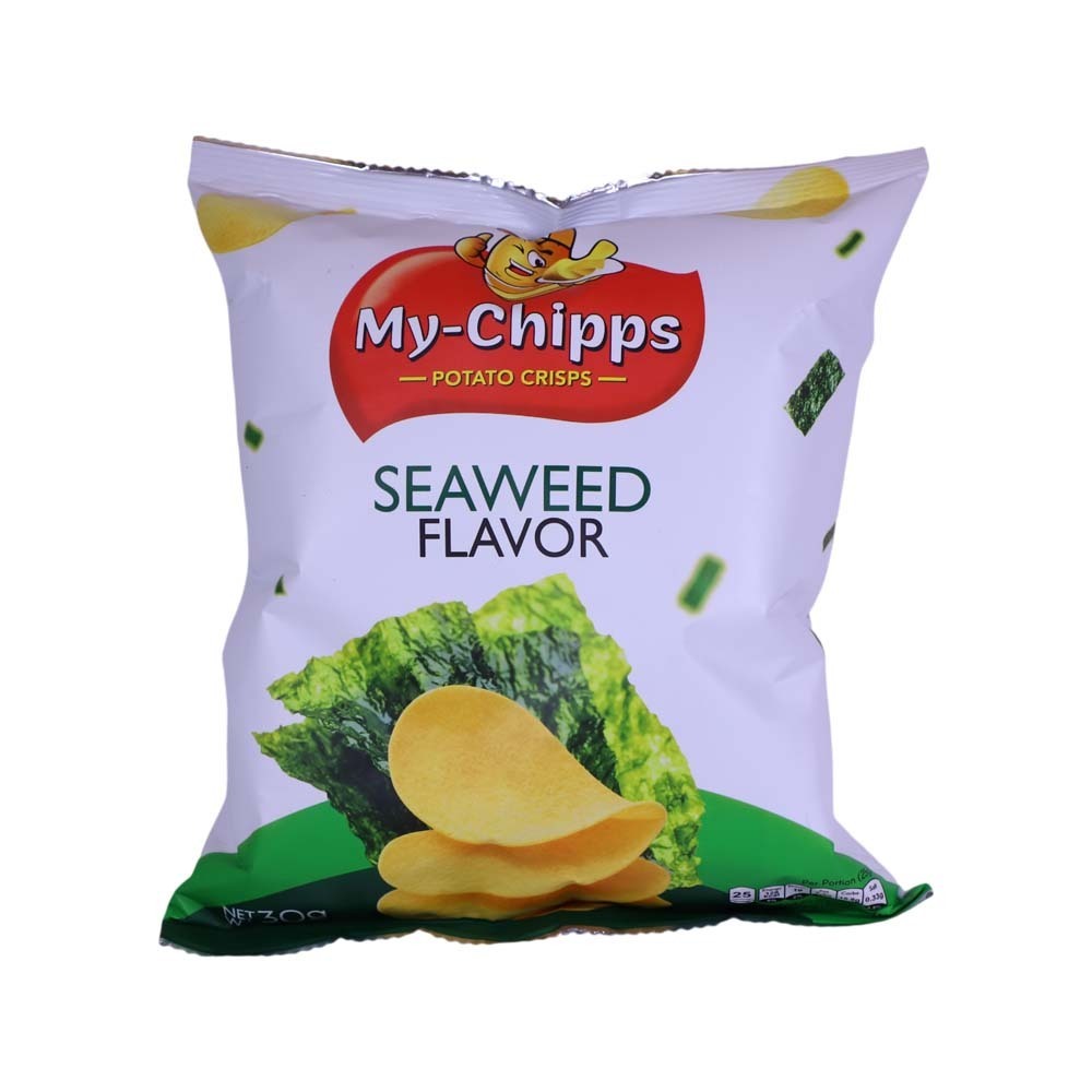 My-Chipps Potato Crisps Seaweed 30G (P)