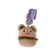 MGOU Hamburger Bear Key Chain (HH-9)