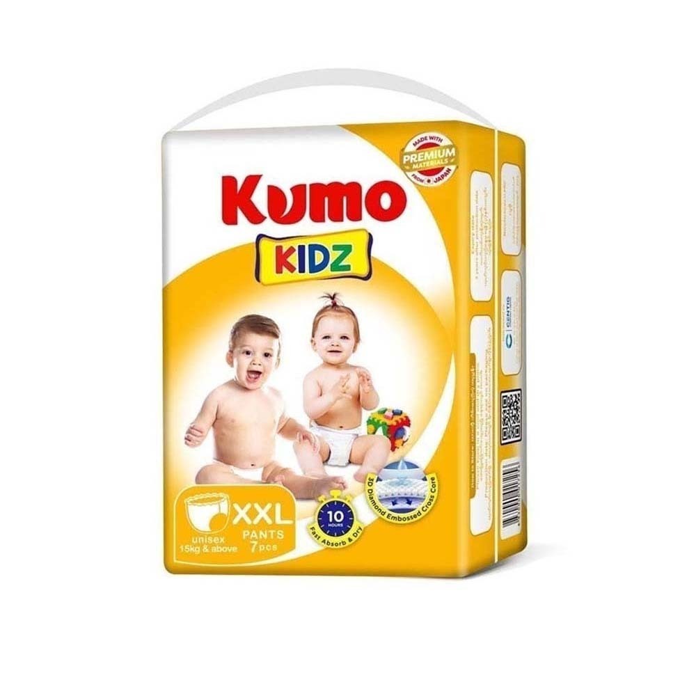 Kumo Kidz Diaper Pants 2XL  (1Pack-7PCS)