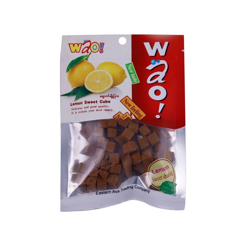 Wao Lemon Sweet Cube 100G
