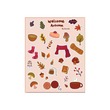 Jourcole  Welcome Autumn Sticker 1 Sheet 4x5inches JC0007