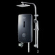 Prato Instant Water Heater Without Pump + Rain Shower (PRT-9E BLACK)