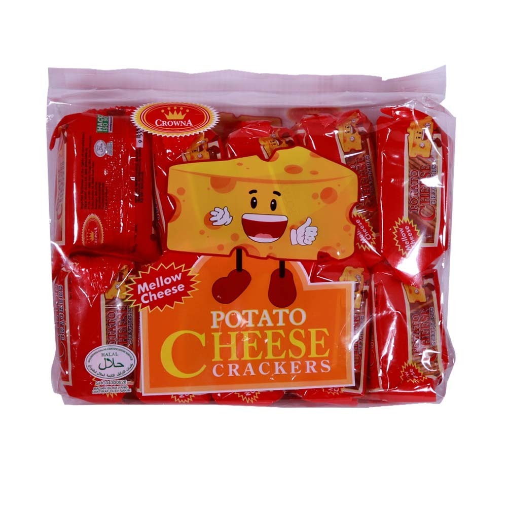 Crowna Potato Crackers Mellow Cheese 320G