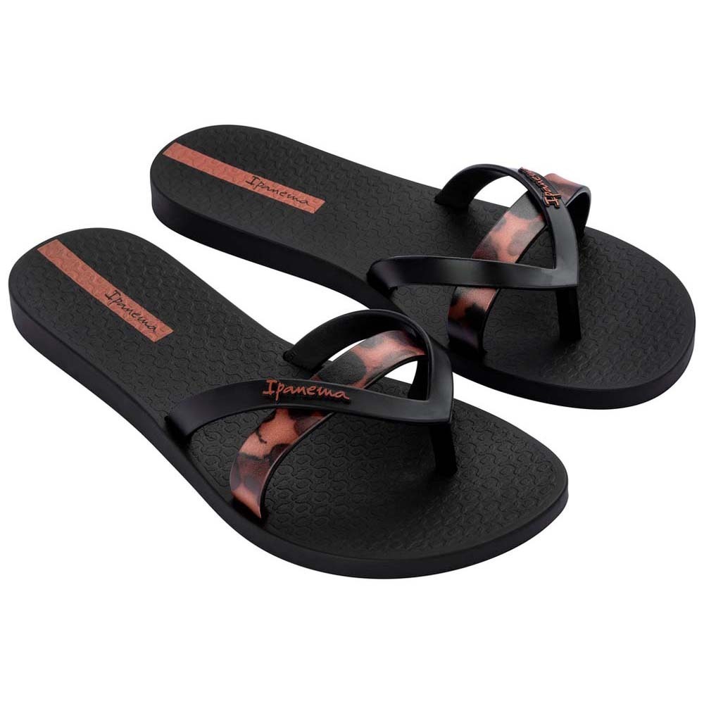 Ipanema Kirei Chic Fem Flip (No-8) Black & Brown Tile 183673BB74008