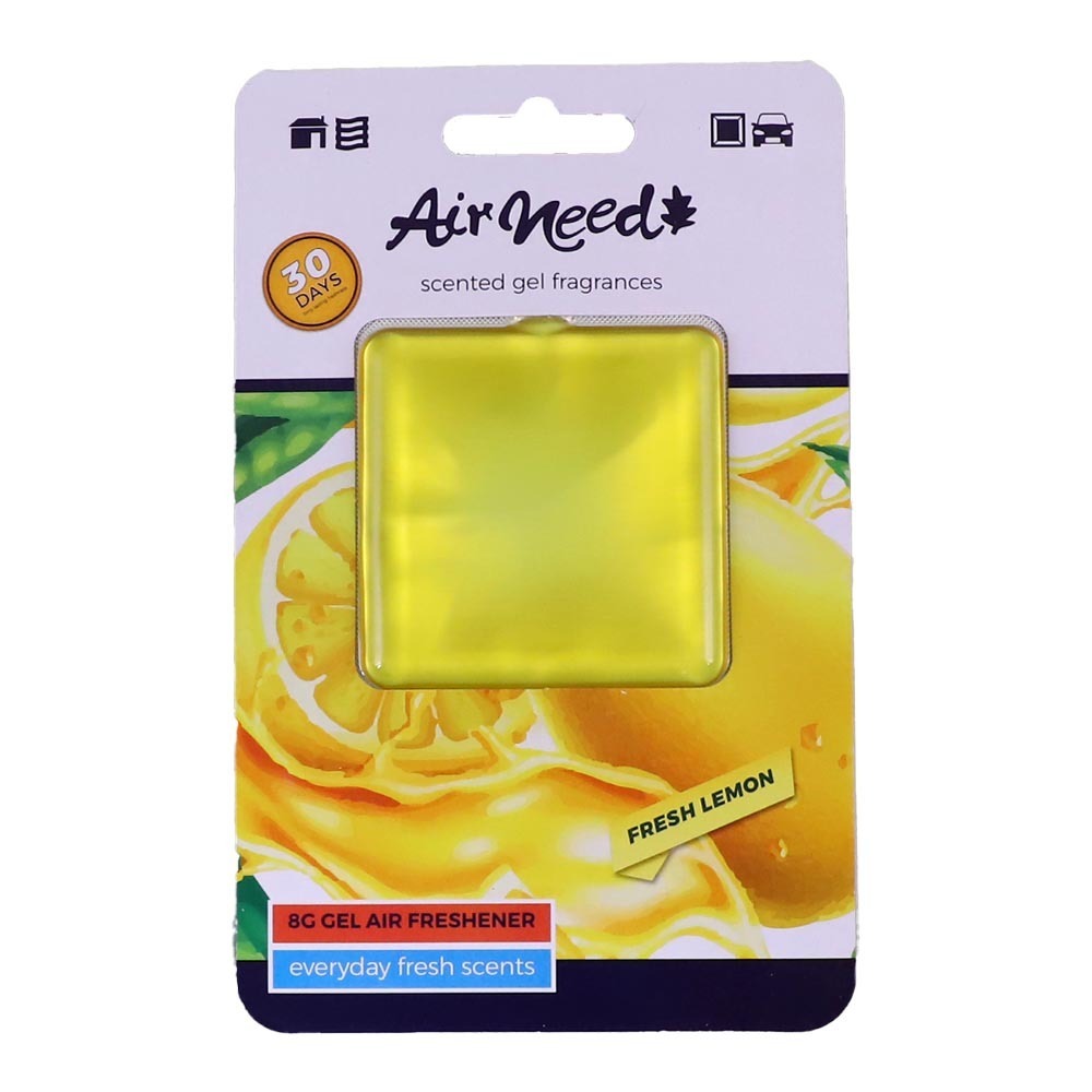 Air Need Scented Gel Fresh Lemon 8G