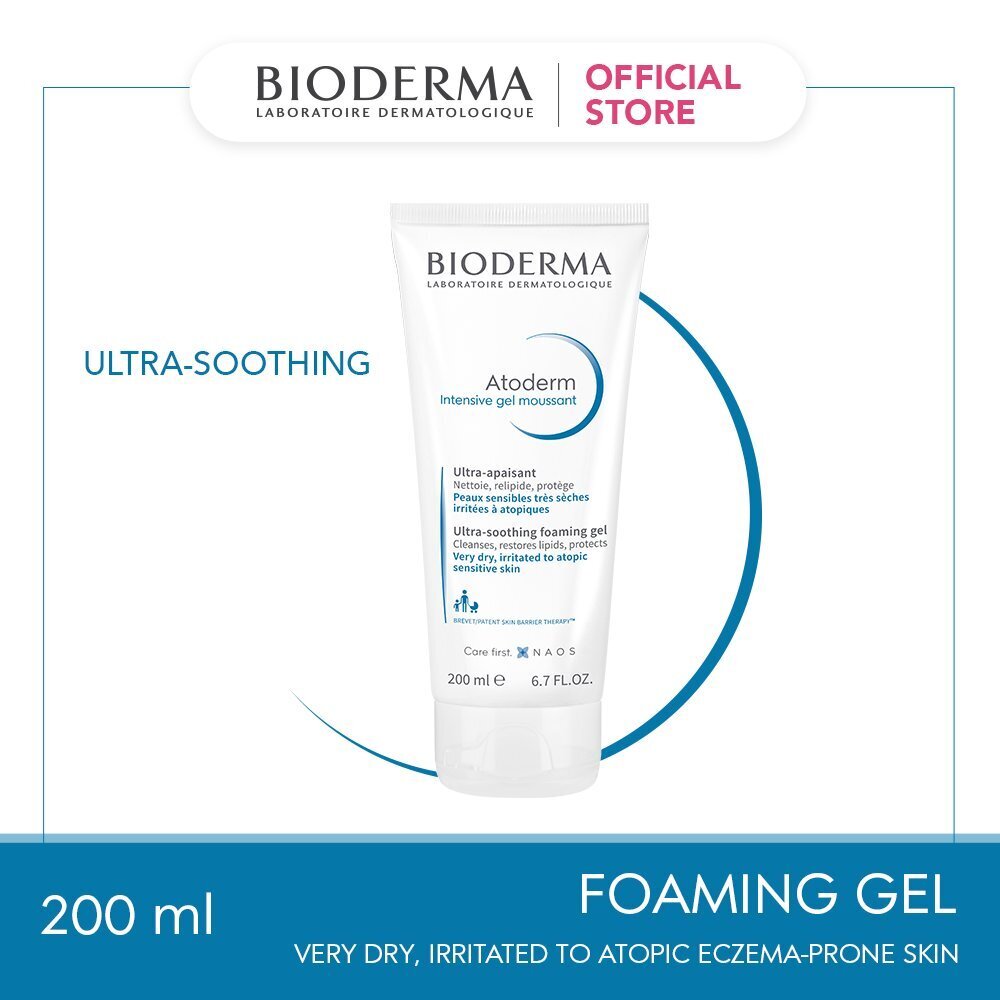 Bioderma Atoderm Intensive Gel Moussant Ultra-Soothing Foaming Gel 200ML