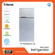 T-Home 100 Liter, Two Door Refrigerator TH-RG100KDD-SL