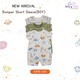 Te Te & Ta Ta Boy Romper Short Sleeves Blue 3-6 Months (1PCS) KRPB-S101