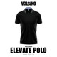 Volcano Men Elevate Polo Shirt Black MDPV-S1011-02 Medium