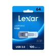 Lexar  Lexar® JumpDrive® V100 64GB USB 3.0 Flash Drive
