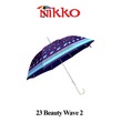 Nikko 23Inches ရွှေရိုး Beauty Wave -2 (ခရမ်းရင့်ရောင်)