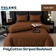 Yulang Polycotton Hotel Stripped Bedsheet Single (3PCS) YLH-017