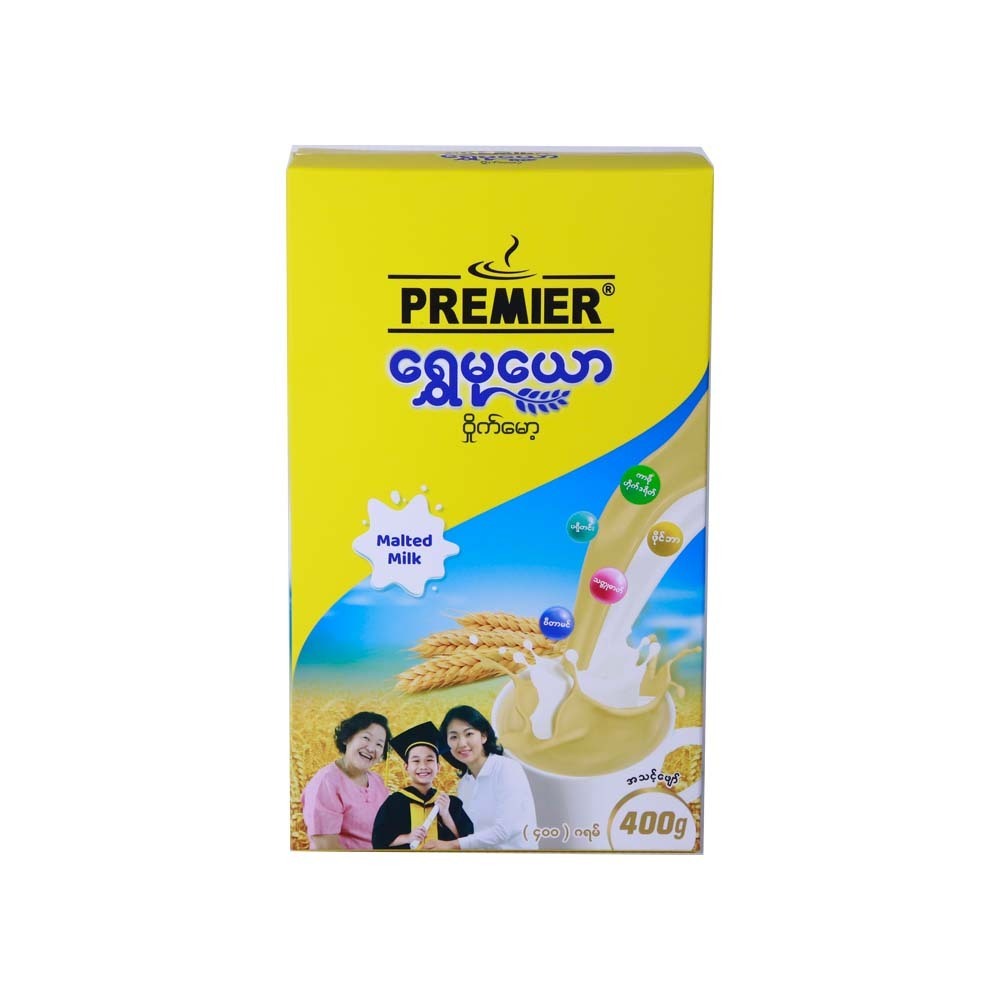 Premier Shwe Mu Yaw White Malt 400G (Box)