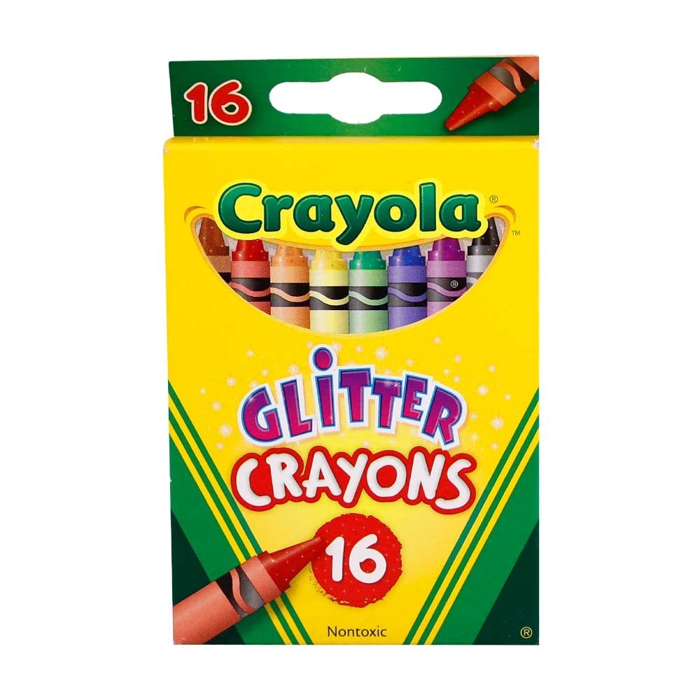 Crayola Glitter Crayons 16PCS No.52-3716