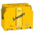 Schweppes Tonic Water Carbonated Soft Drink 330MLx6PCS