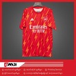 Arsenal Official Pre-Match Fan Jersey 23/24  Red (Small)