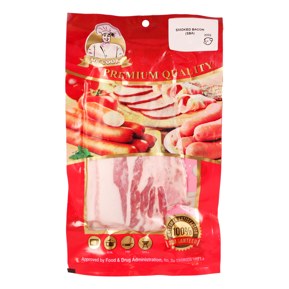 Mr Cook Smoked Bacon 200G