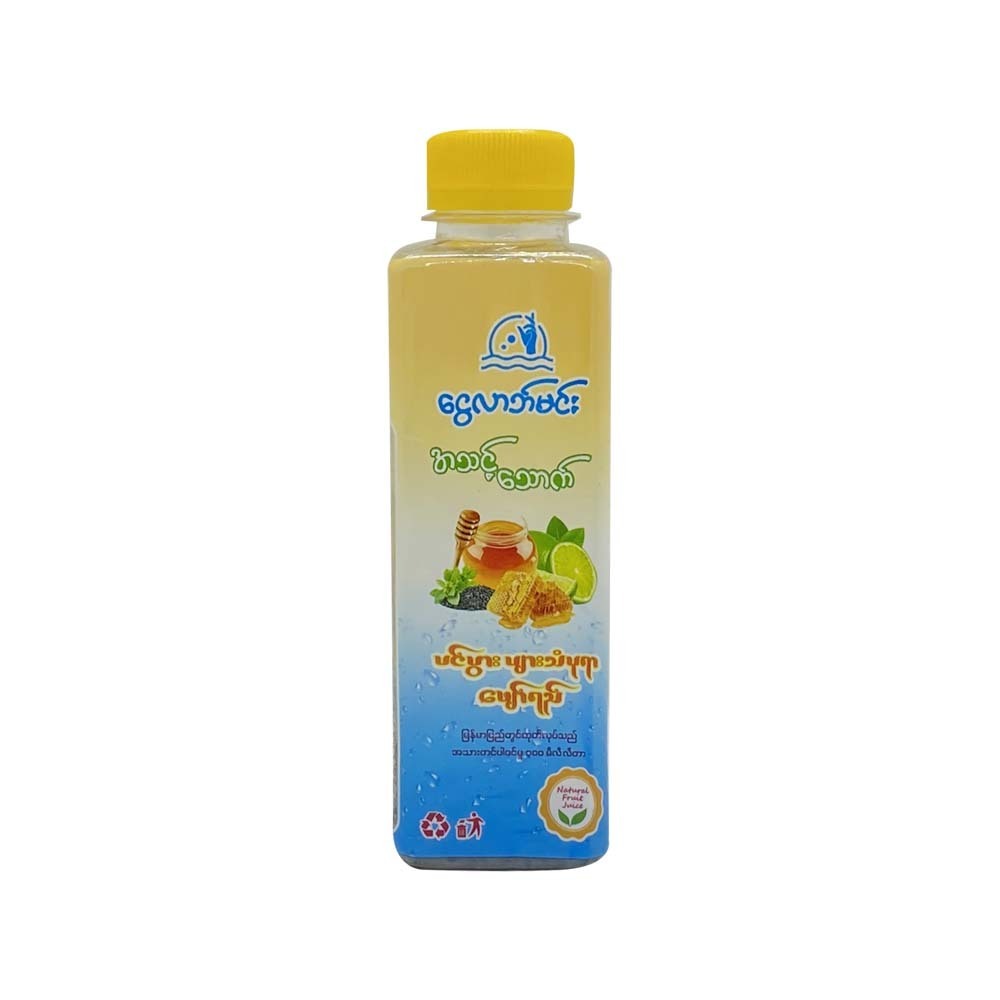 Ngwe Larb Minn Basil Seed Honey Lime Juice 6PCS x 300ML