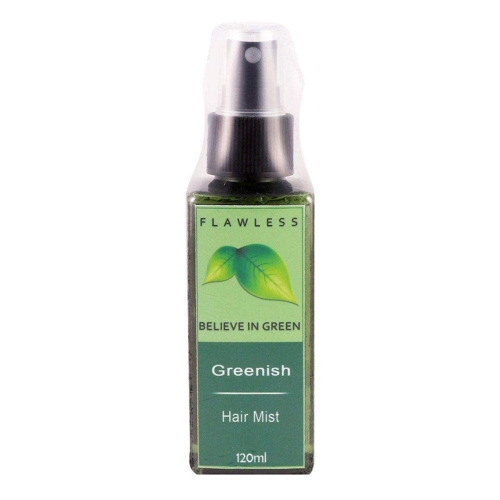 Flawless Believe In Green Greenish Hair Mist Spray 120ML