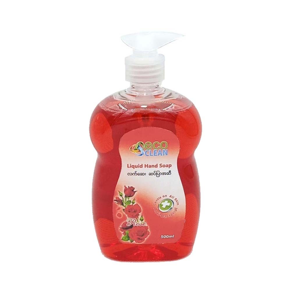 Eco Clean Hand Wash With Pump (Rose) 500ML