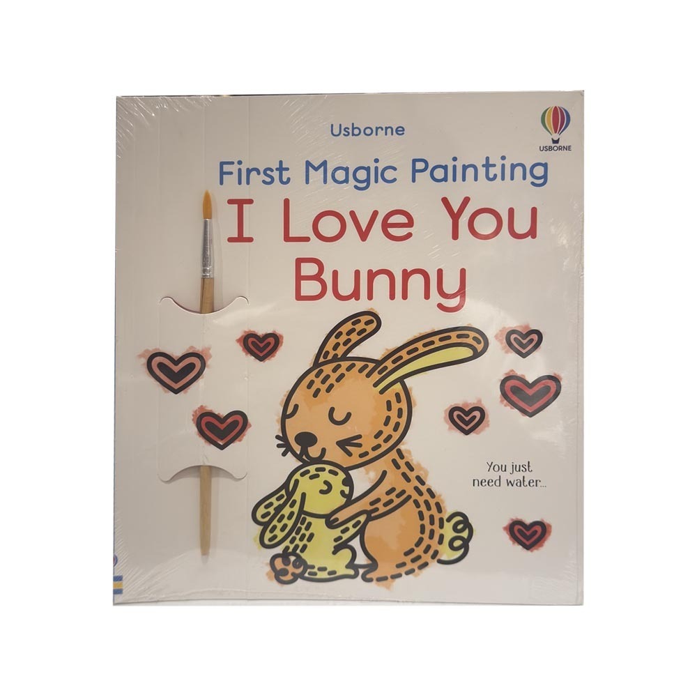 First Magic Painting I Love You Bunny