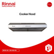 Rinnai Cooker Hood RH-S126-SS Silver