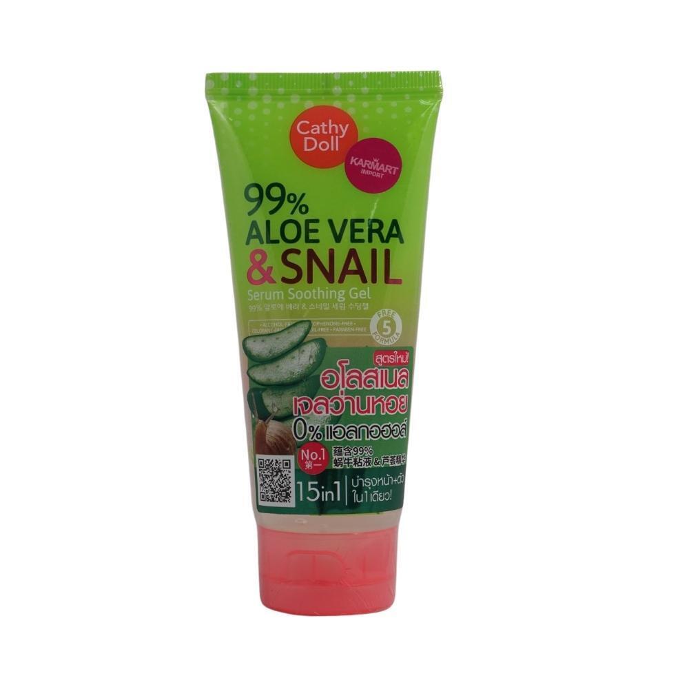 Cathy Doll Aloe Vera & Snail Serum Soothing Gel 60G