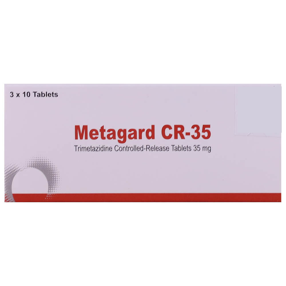 Metagard Cr-35 Trimetazidine 10Tabletsx3