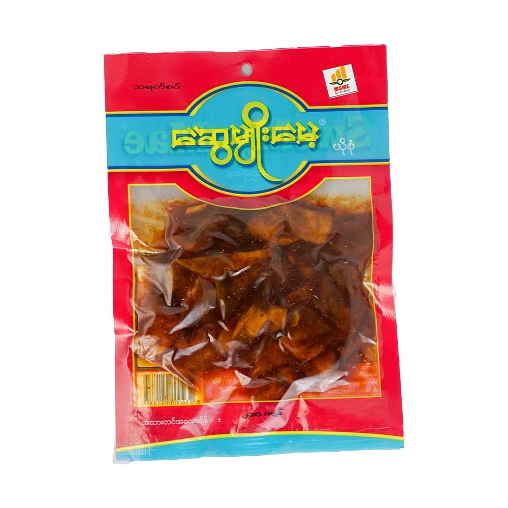 Swe Myo Mayt Preserved Mango Slices Spicy 210G