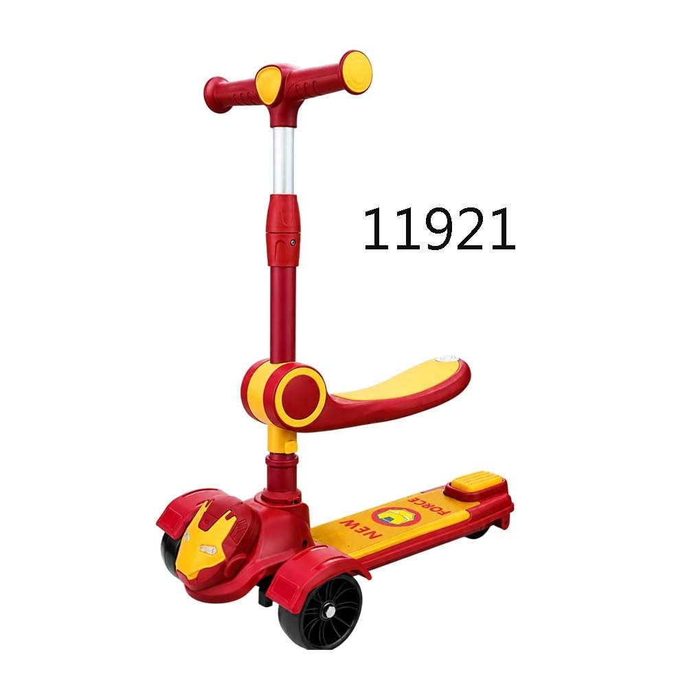 Baby Cele Adjustable Kick Scooter with Foldable Seat 11921