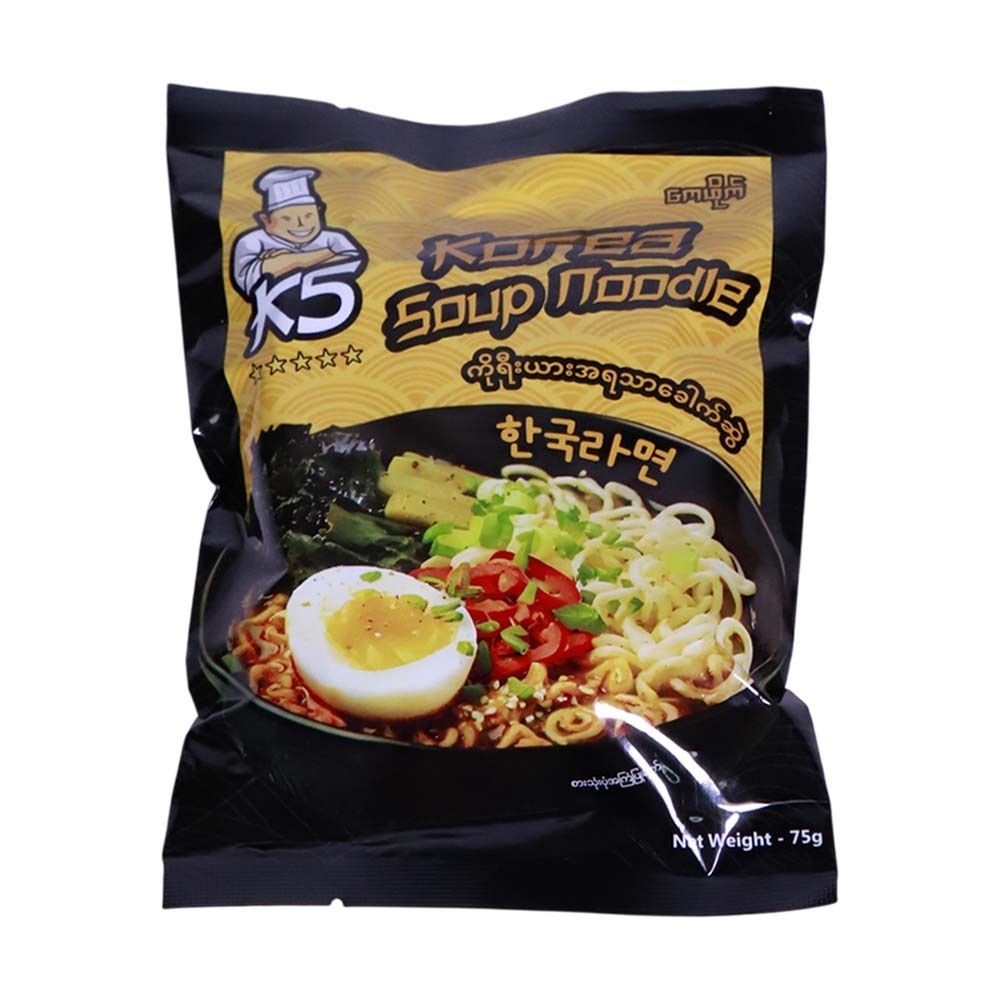 K5 Instant Noodle Korea Soup 75G.