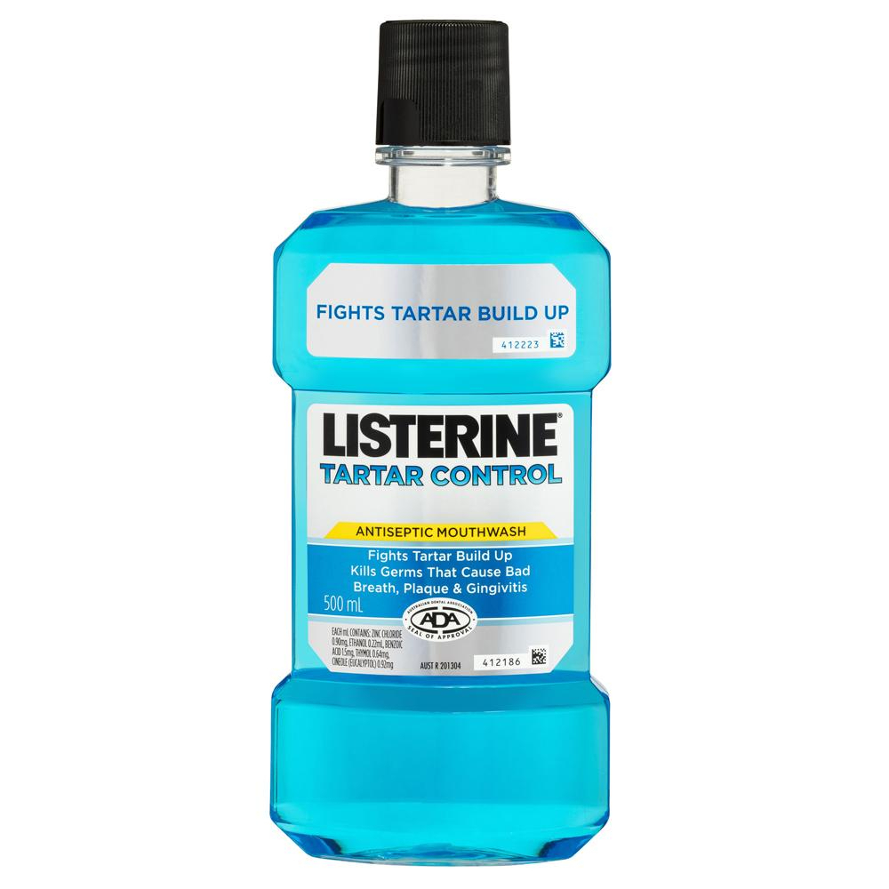 Listerine Mouth Rinse Tartar Protection 500ML