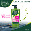 Follow Me Green Tea Soft & Smooth Shampoo 650ML (Sakura Extract)