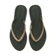 Grendha Todo Dia Glam Ad Flip (No-5) Bronze/Green 119032BF18005