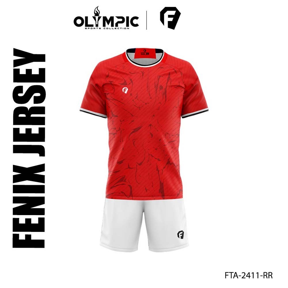 Fit Fenix Jerseys FTA-2411-RR Red (L)