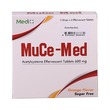 Muce-Med Acetylcysteine Effervescent 600MG 4Tabletsx5