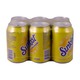 Sunkist Lemonade Carbonated Soft Drink 330MLx6PCS 