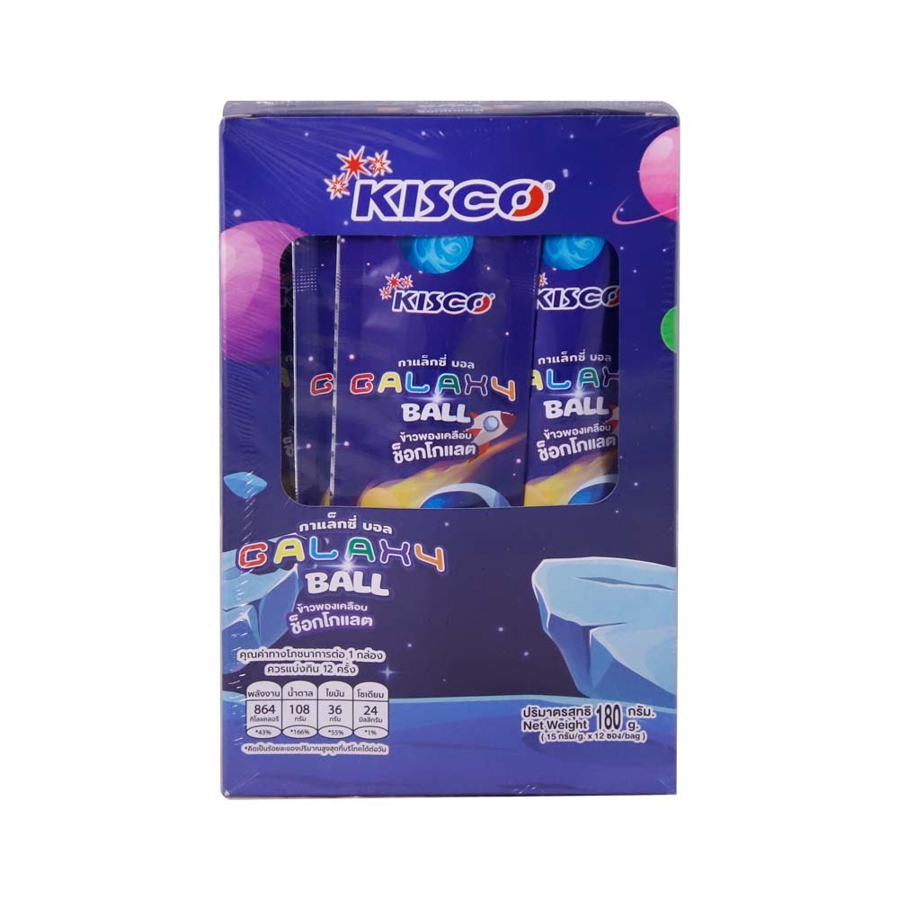 Kisco Galaxy Choco Ball 15G x 12