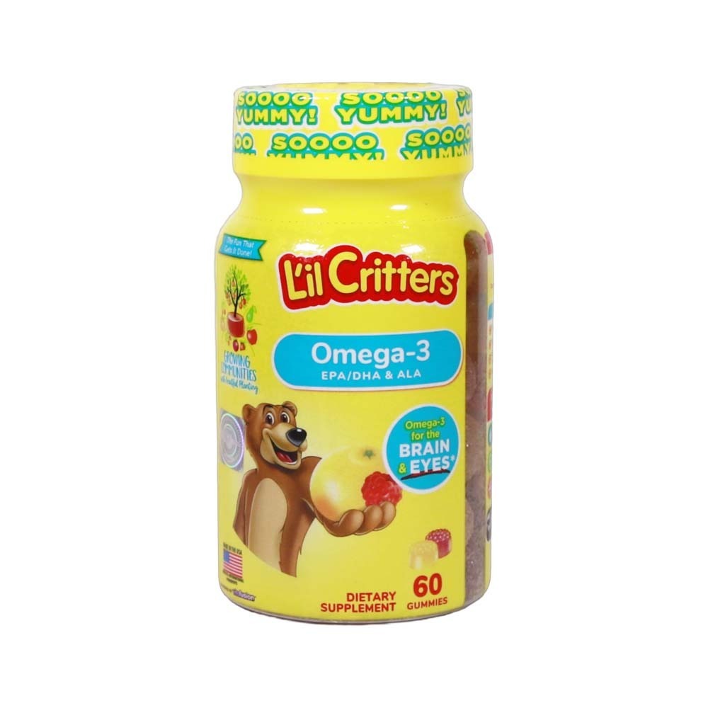 L`Il Critters Omega 3 60Gummies