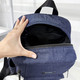 Konoko Zipper Backpack Medium (Blue Jean)