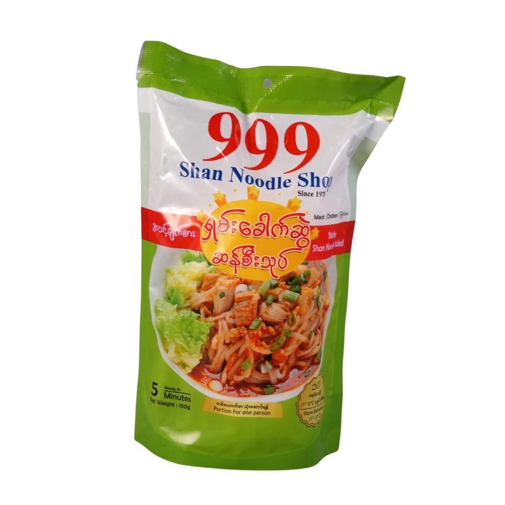 999 Shan Rice Noodle Salad Chicken 190G (Sanse)