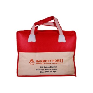 Harmony Homes Cotton Blanket 6x7.5ft Purple