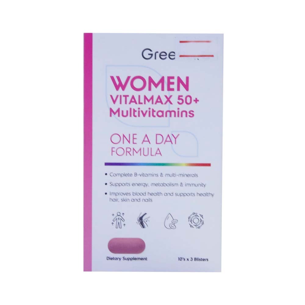 Green Life Women Vitalmax 50Plus Multivitamin 30PCS