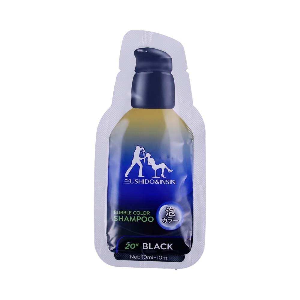 Ushido&Insin Bubble Color Shampoo Black 20ML