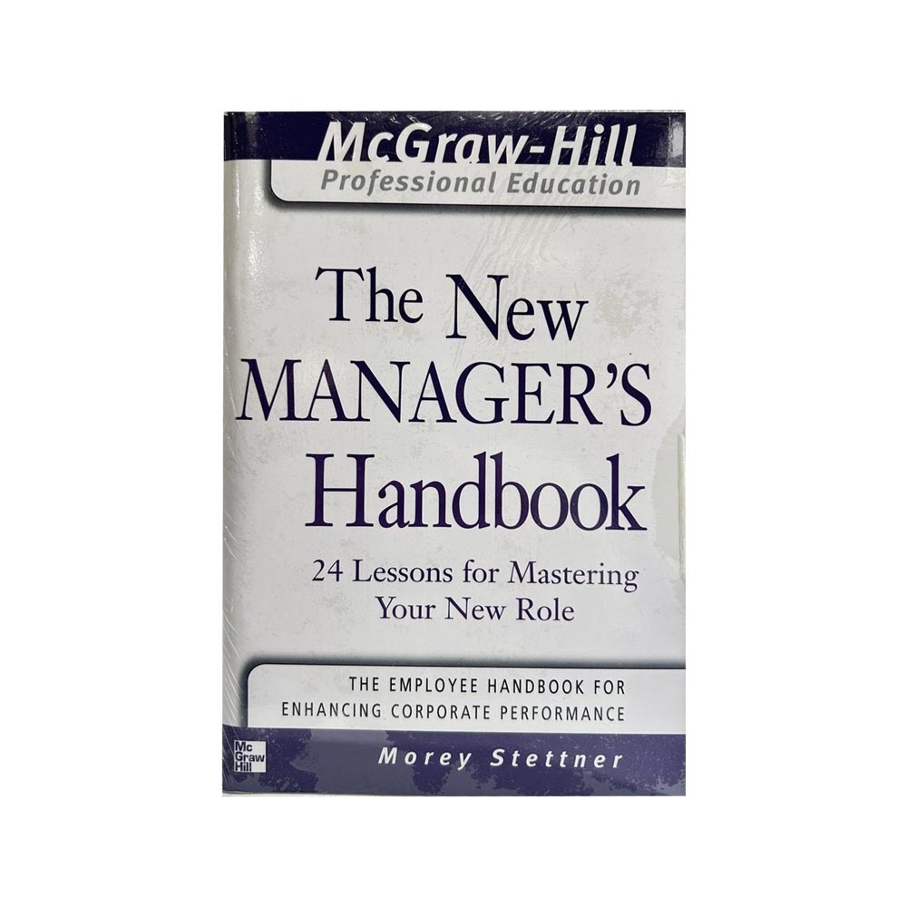 Mhpe The New Manager`S Hdbk