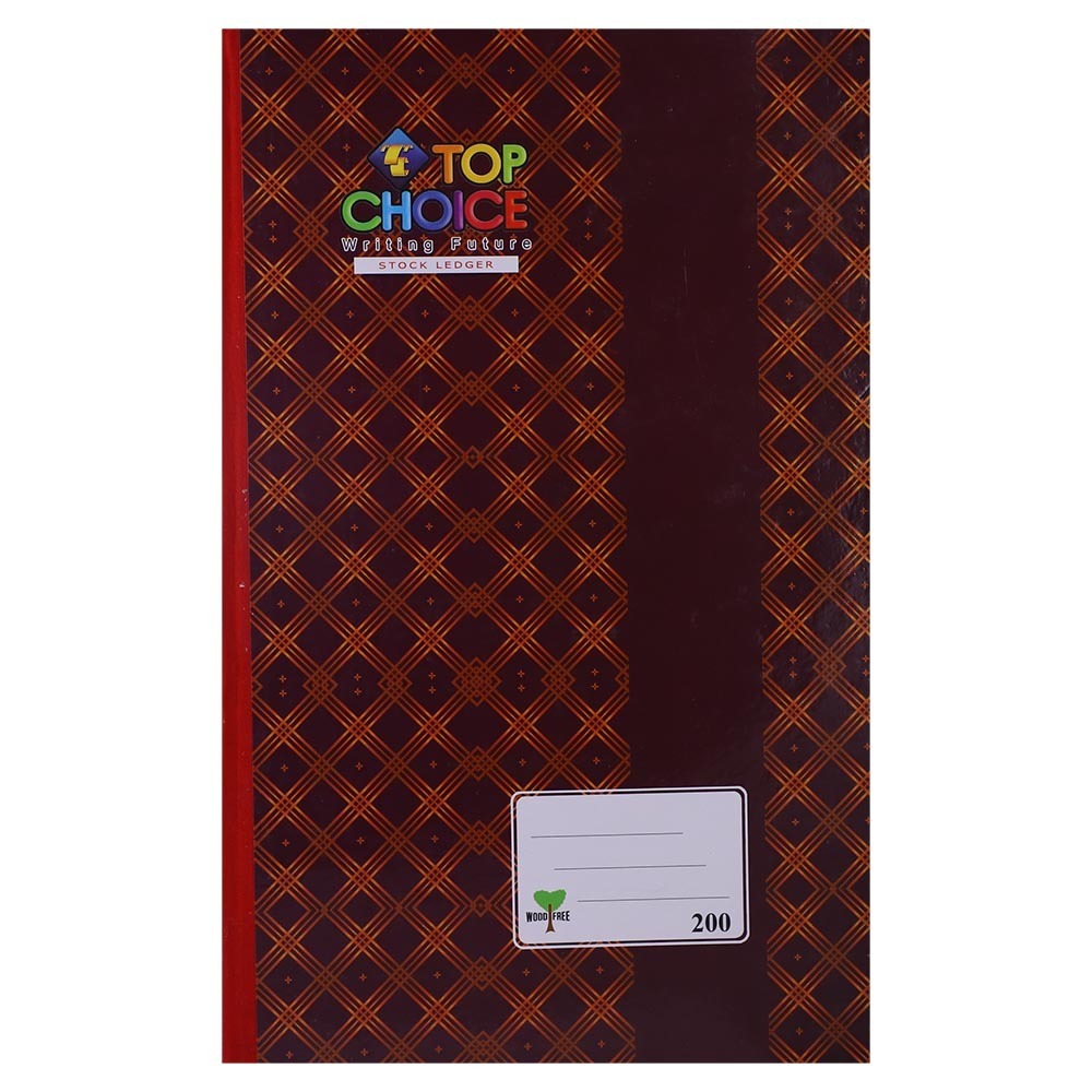 Top Choice Stock Ledger Book P-200