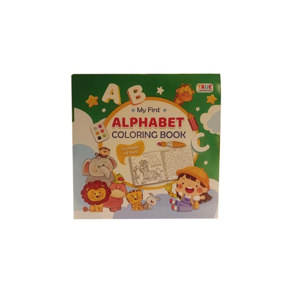My First Alphabet Coloring Book | TRUE & CO | Brands | ပစ္စည်းအမ ...