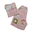 Bambi Women Spant One Set Nightwear Pink AA0042 Medium