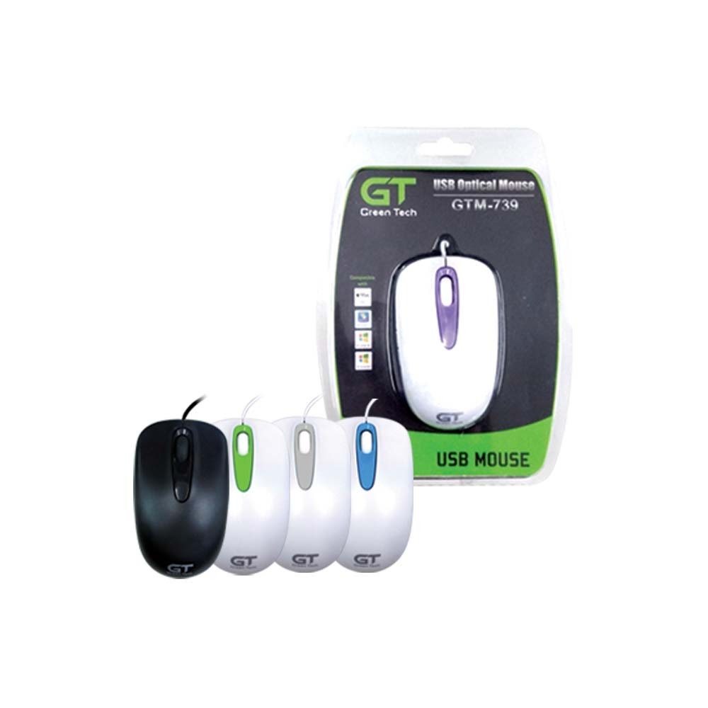 Green Tech Mouse GTM -739 Blue